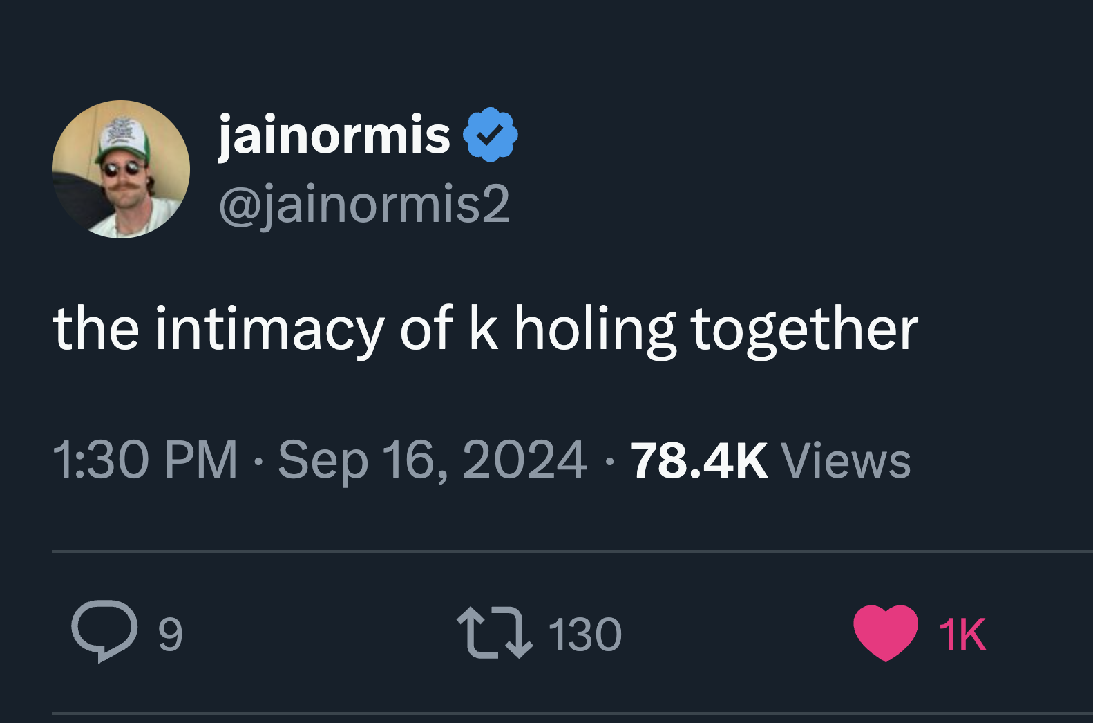 screenshot - jainormis the intimacy of k holing together . . Views 9